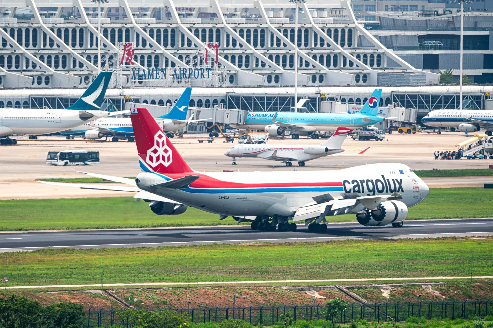 卢森堡货运748郑州号