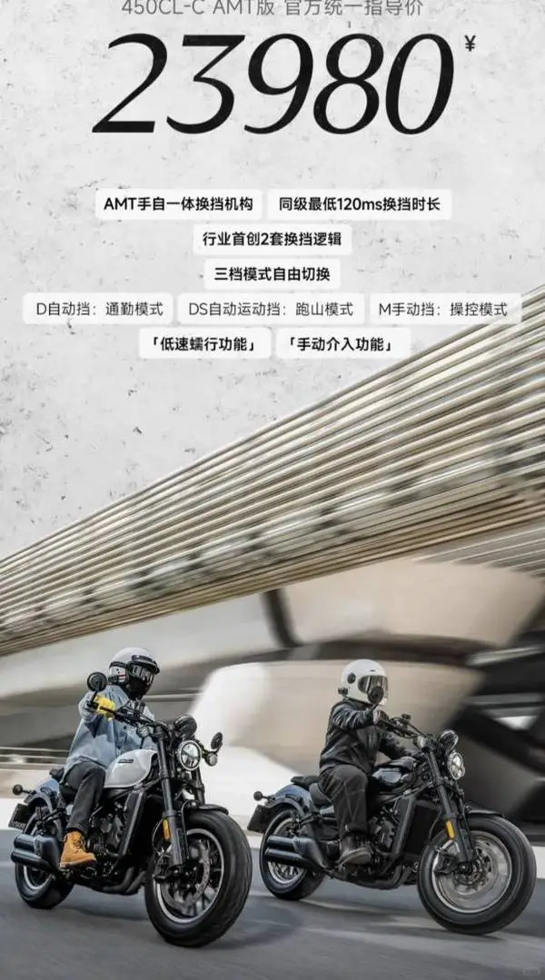 春风450 CLC AMT正式上市