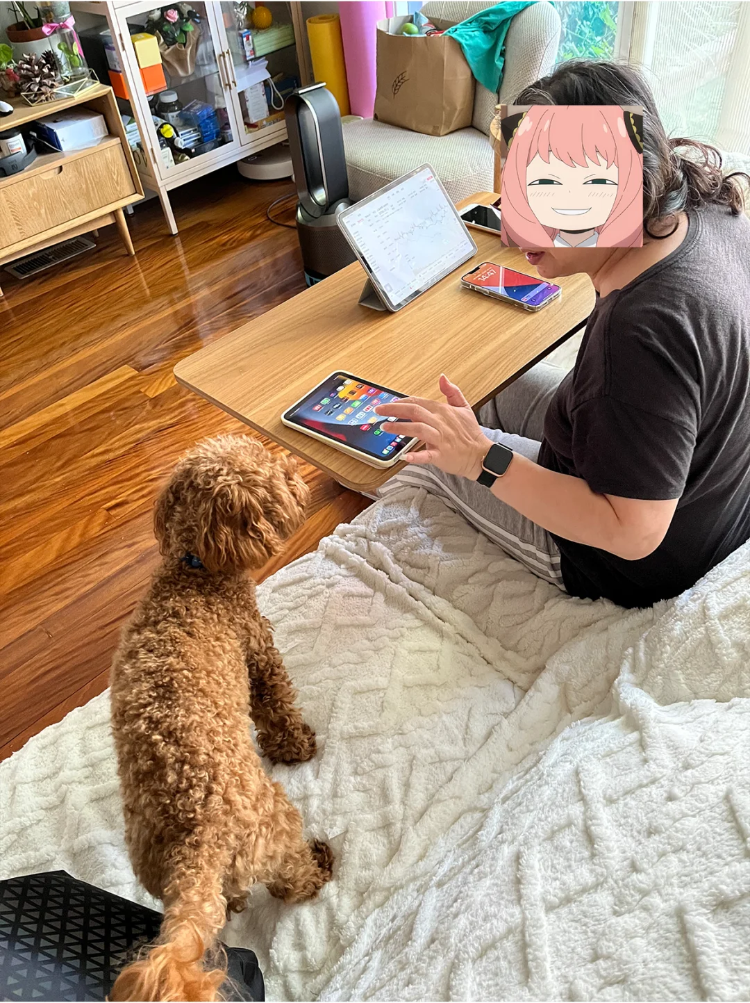 家里人抢着用的床边桌！太万能了