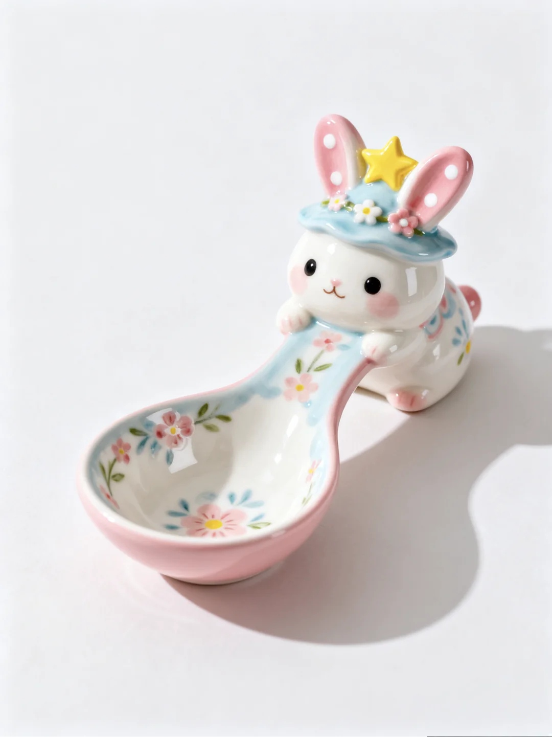 我的兔兔陶瓷餐具！超可爱！