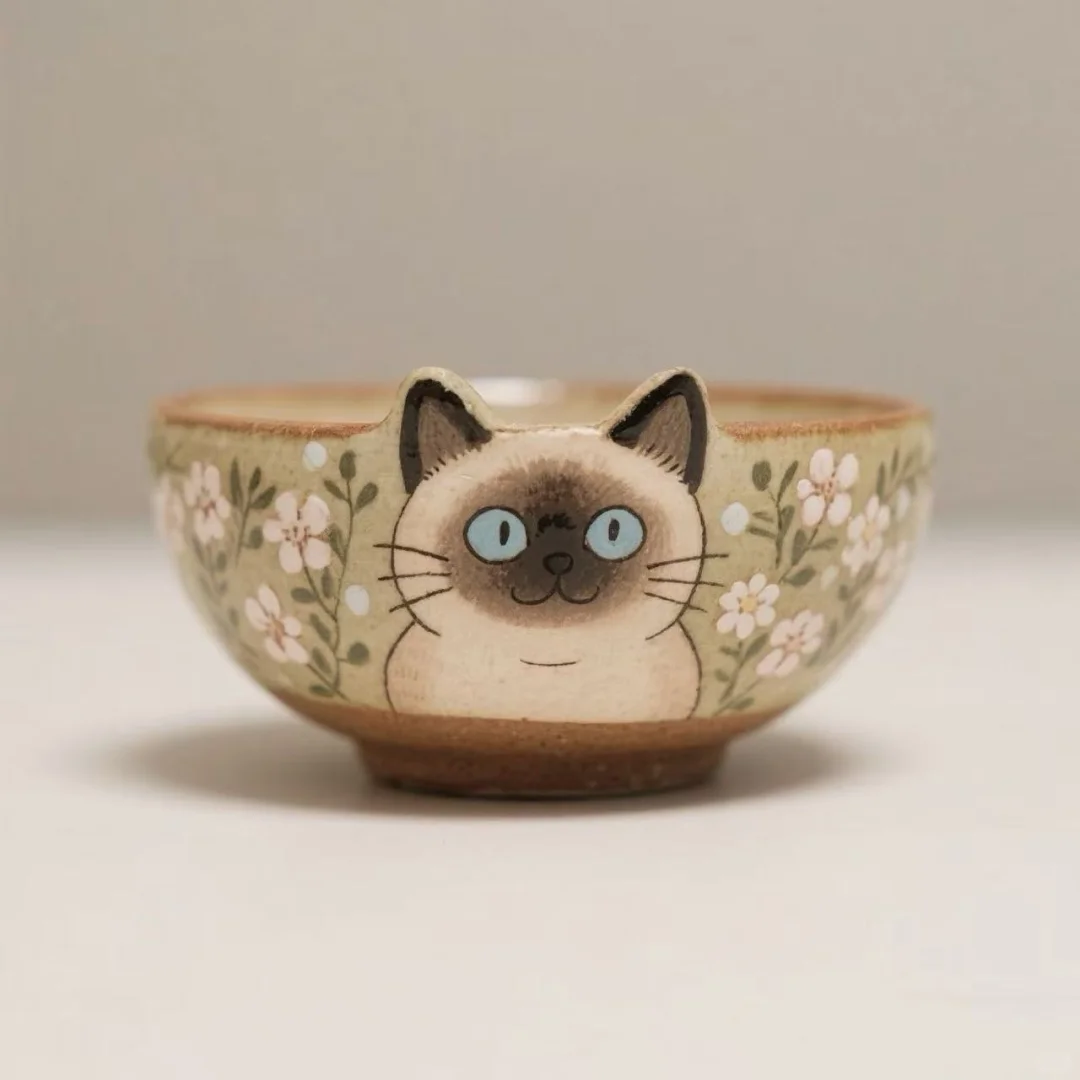 可可爱爱的喵喵碗～～～
