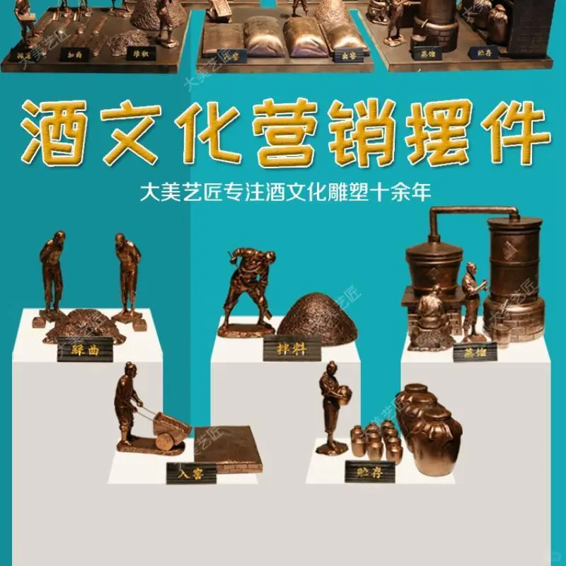 绝美酿酒沙盘‼️酒文化爱好者必入微缩世