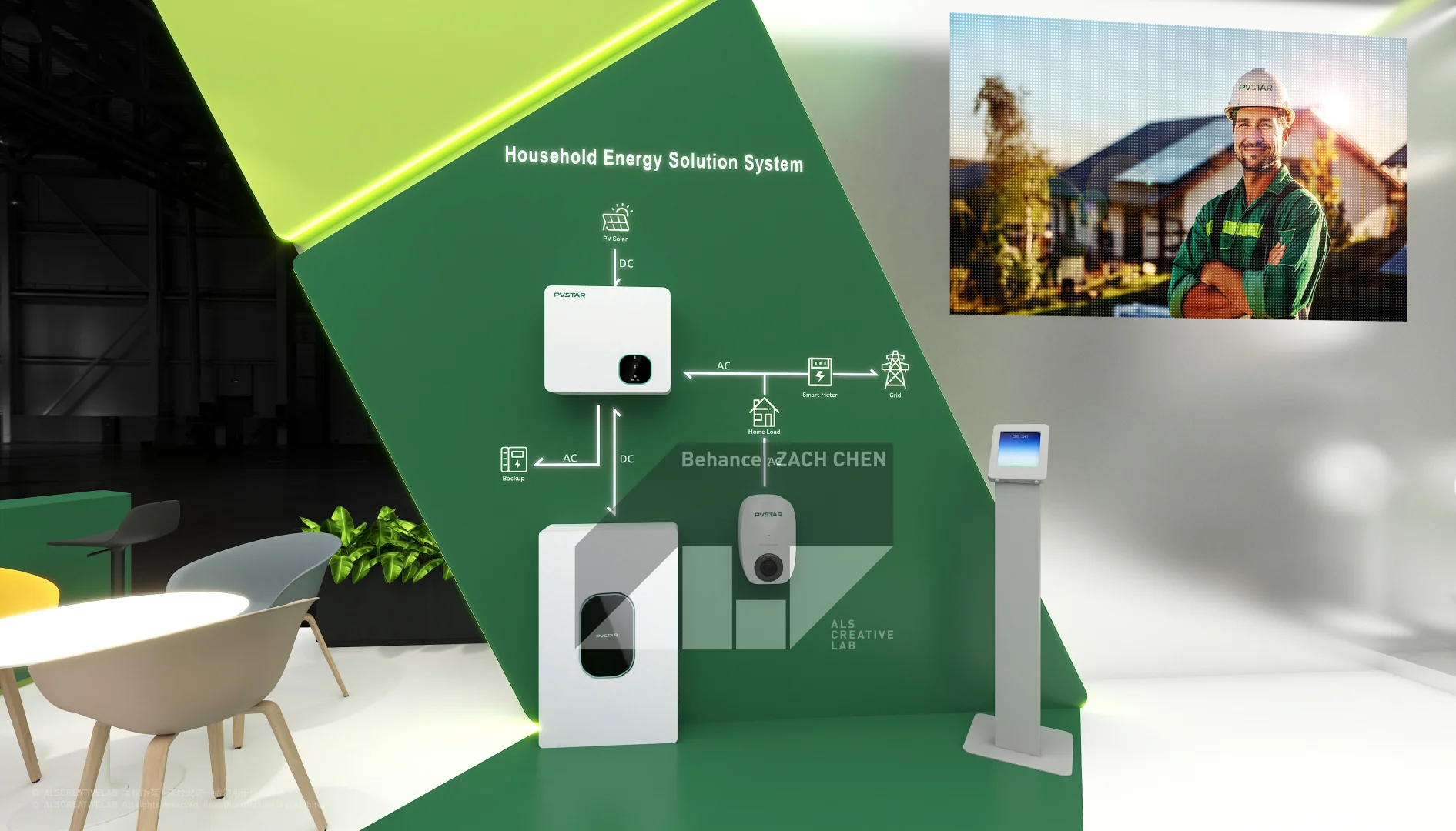 Booth｜PVSTAR 2025 南非光伏储能展 展台