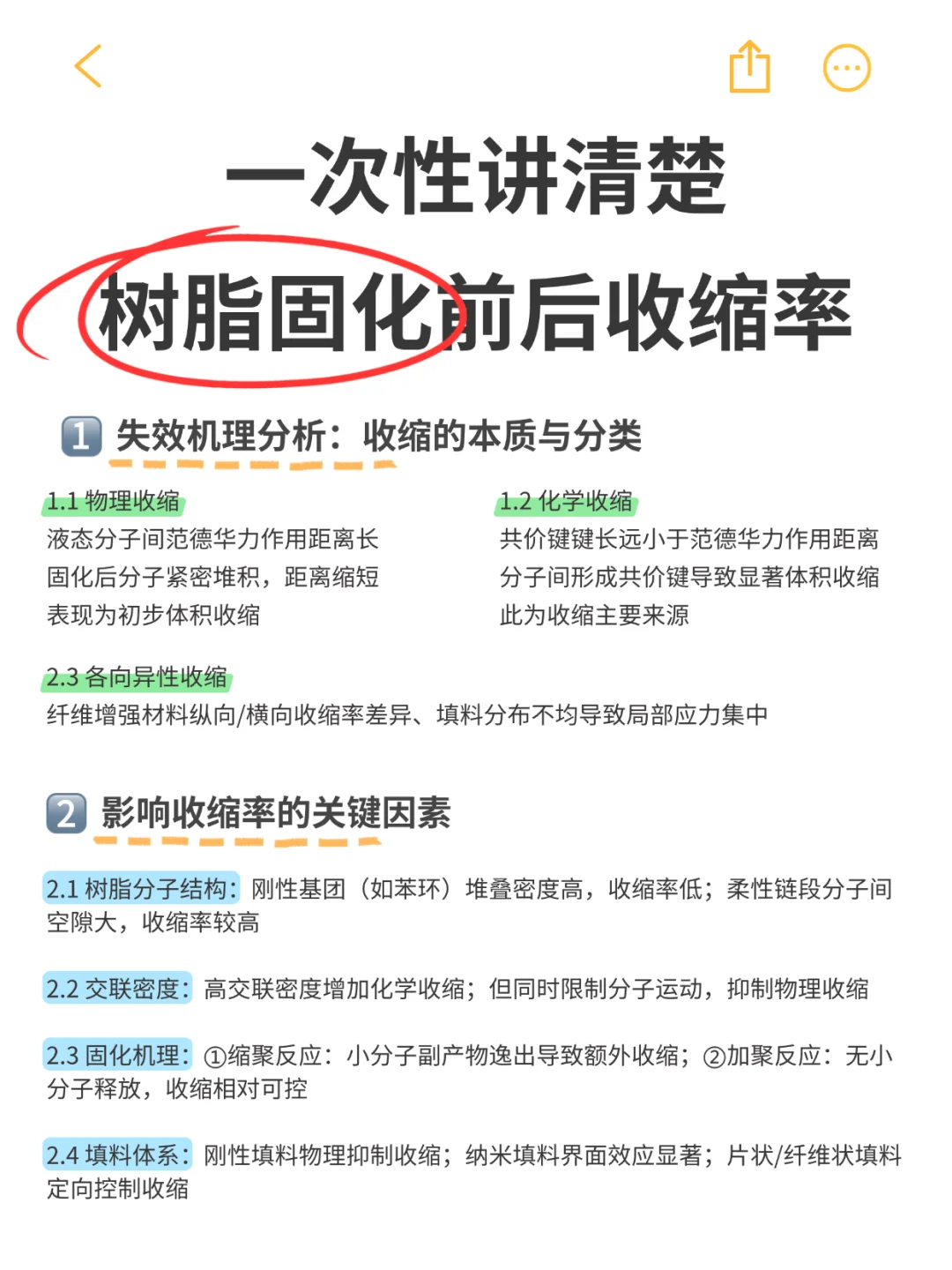 树脂固化收缩率：工程师必须搞透的问题