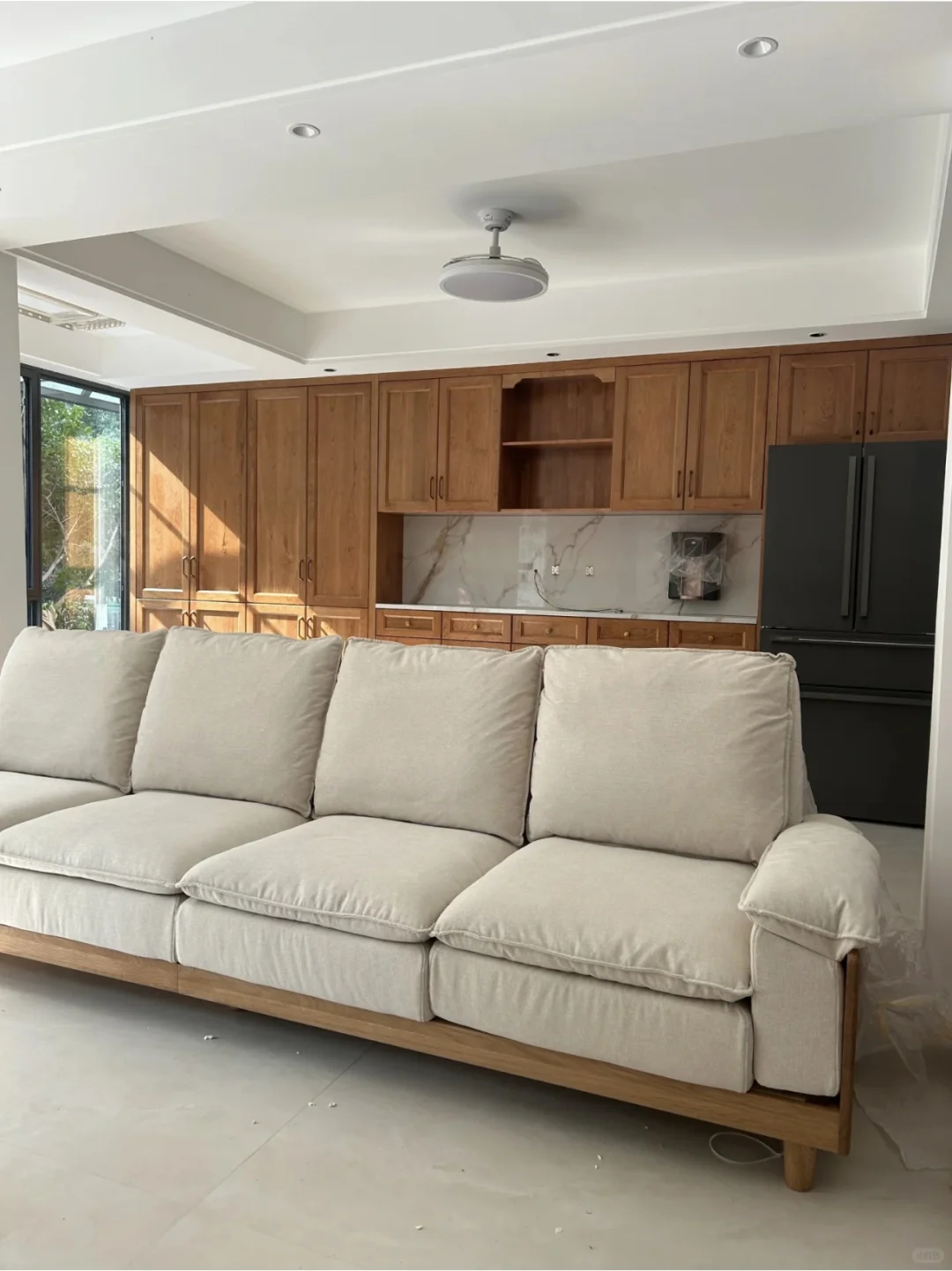 北美樱桃木全屋定制家具落地啦～