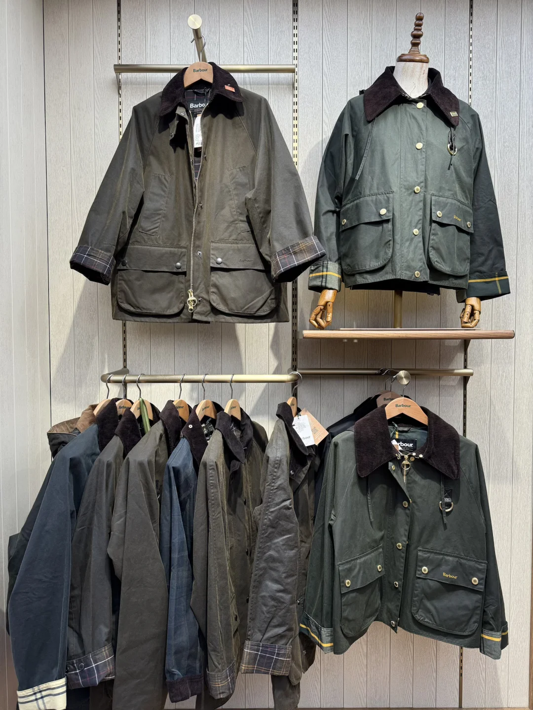 你衣柜里有几件Barbour油蜡了