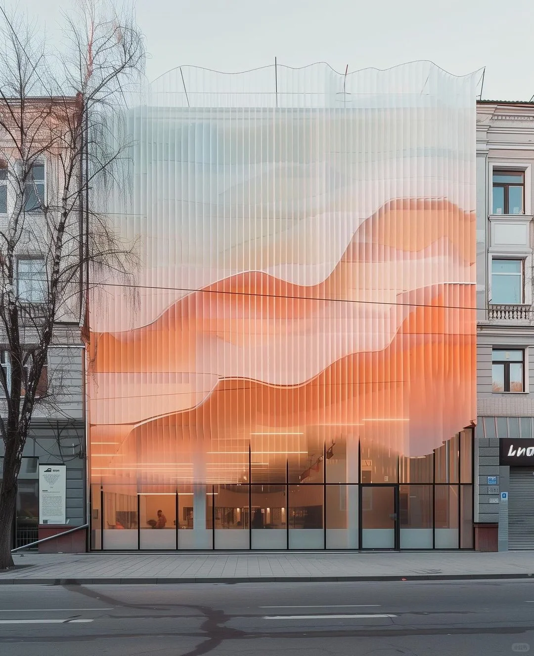橙影琉璃/商业建筑立面灵感系列