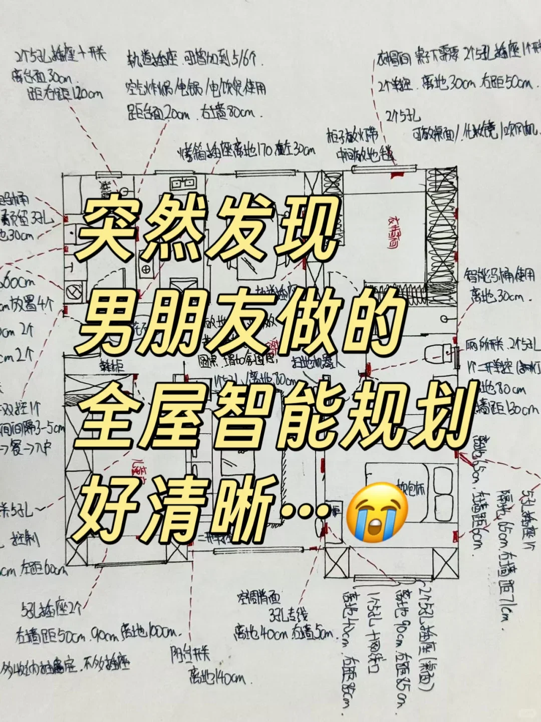 突然发现男朋友的全屋智能规划真的好清晰!