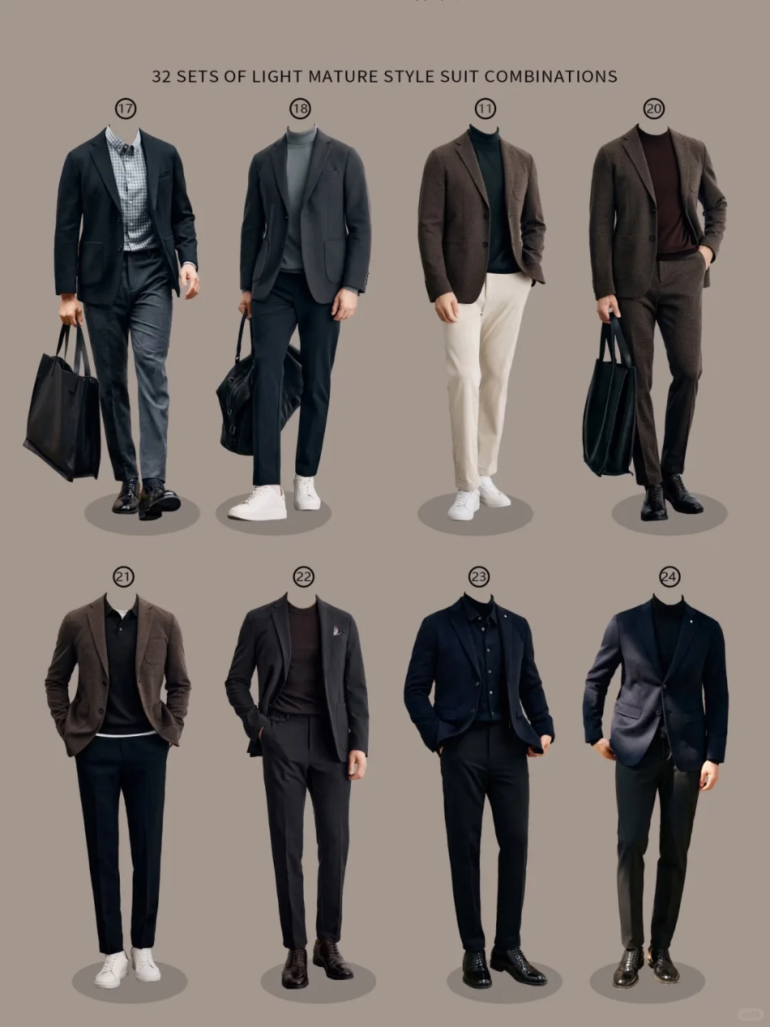 轻熟风商务男装| 诠释职场新美学