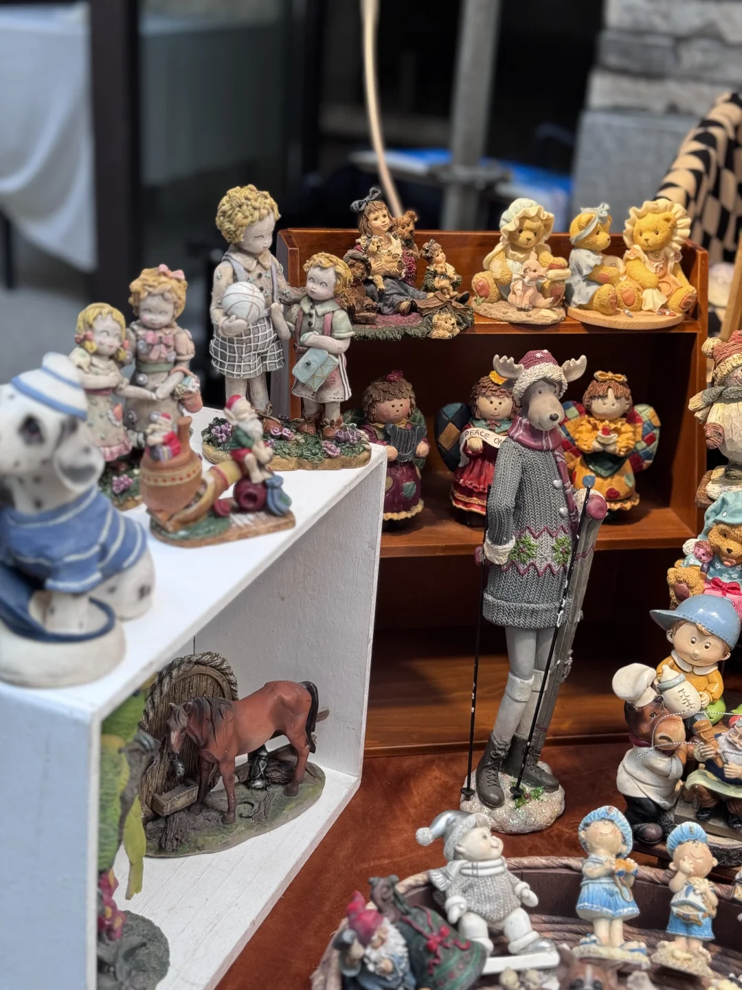 超可爱的树脂摆件