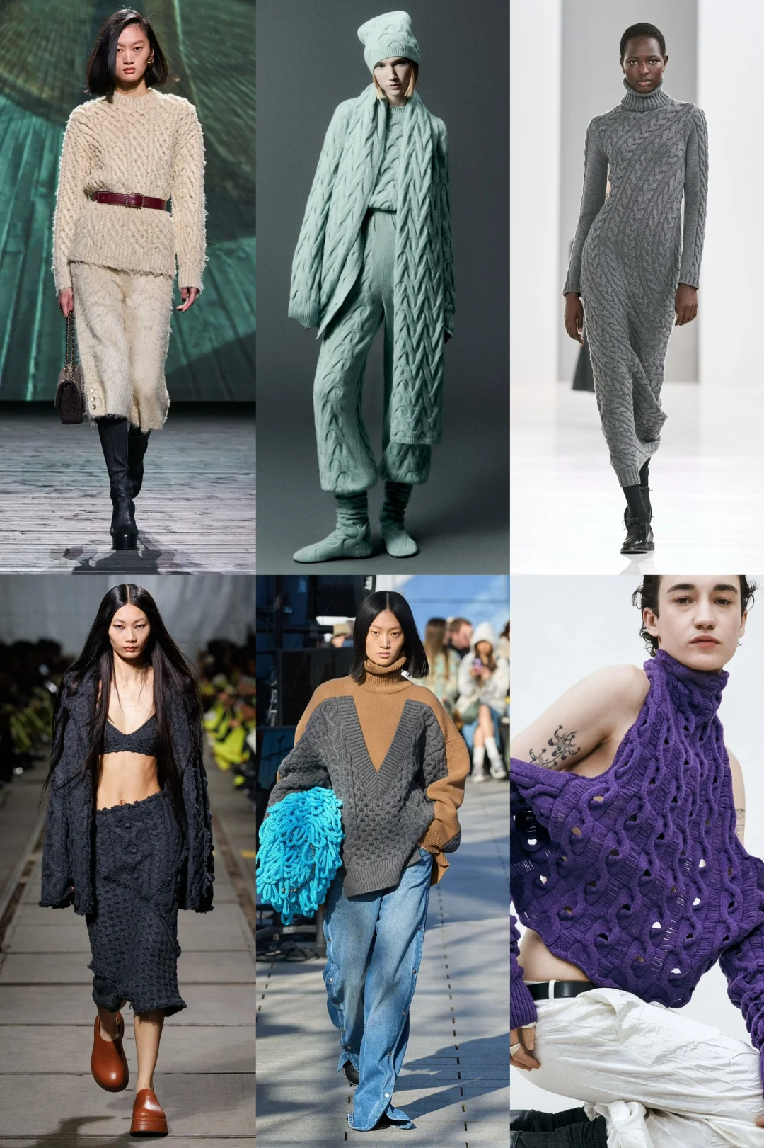 面料趋势|2024/25秋冬女装针织&织法
