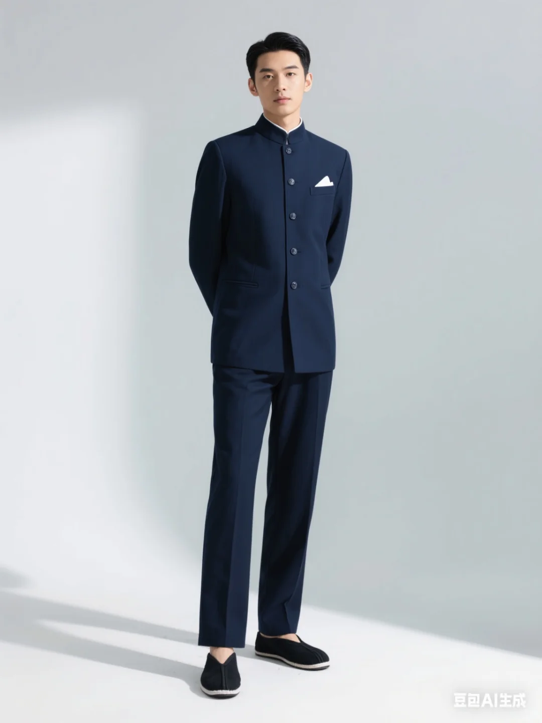 这组西装穿搭把职场气质玩明白了