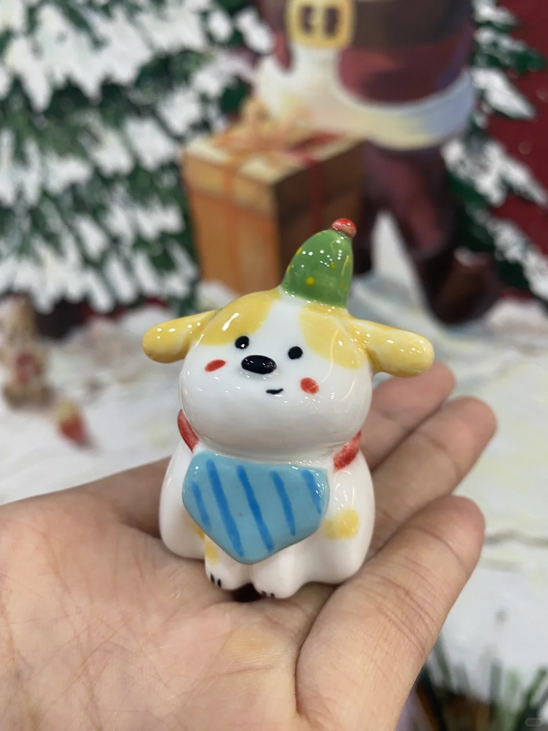 这样的奶萌陶瓷小狗谁不爱！