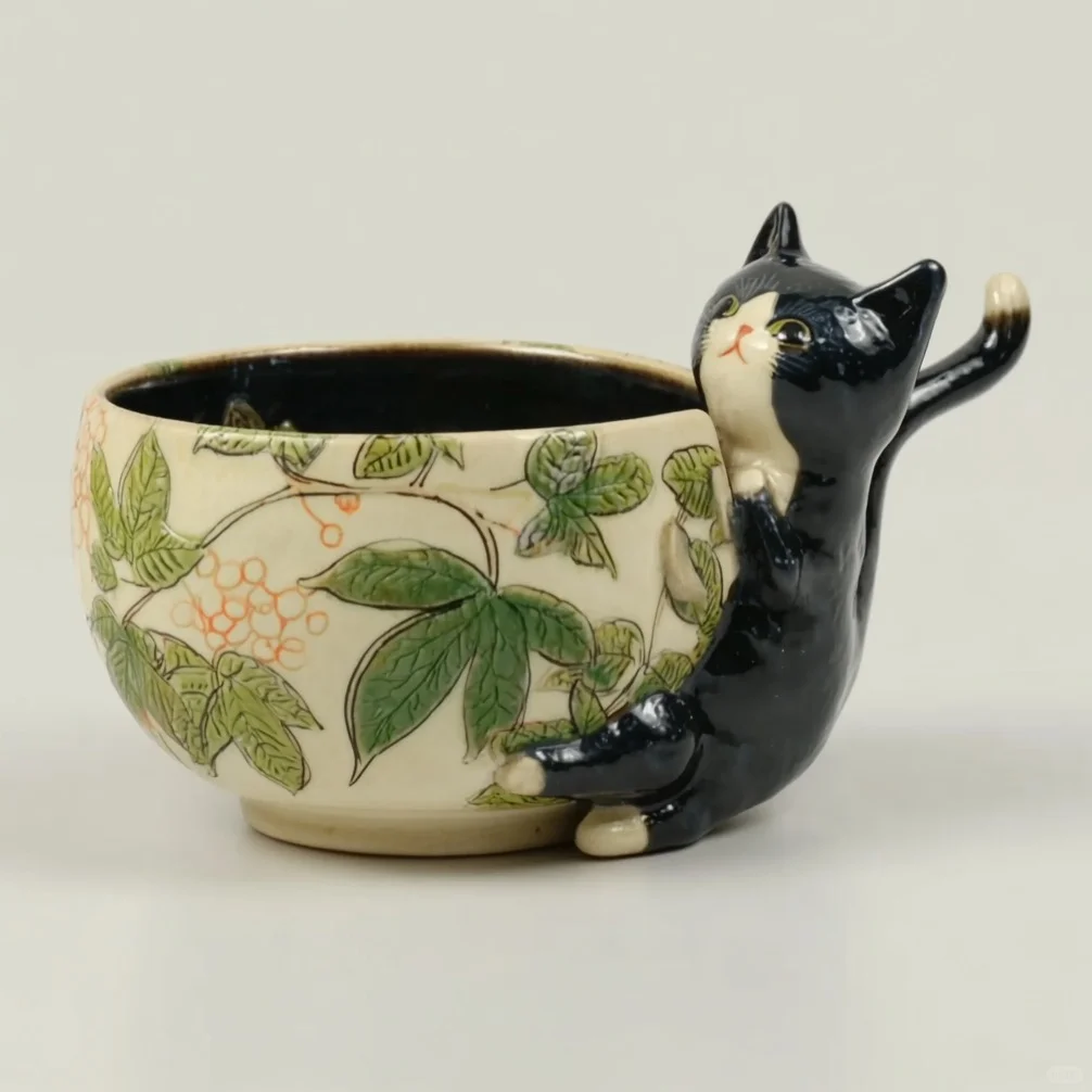 萌趣猫咪咖啡杯，点亮你的下午茶时光