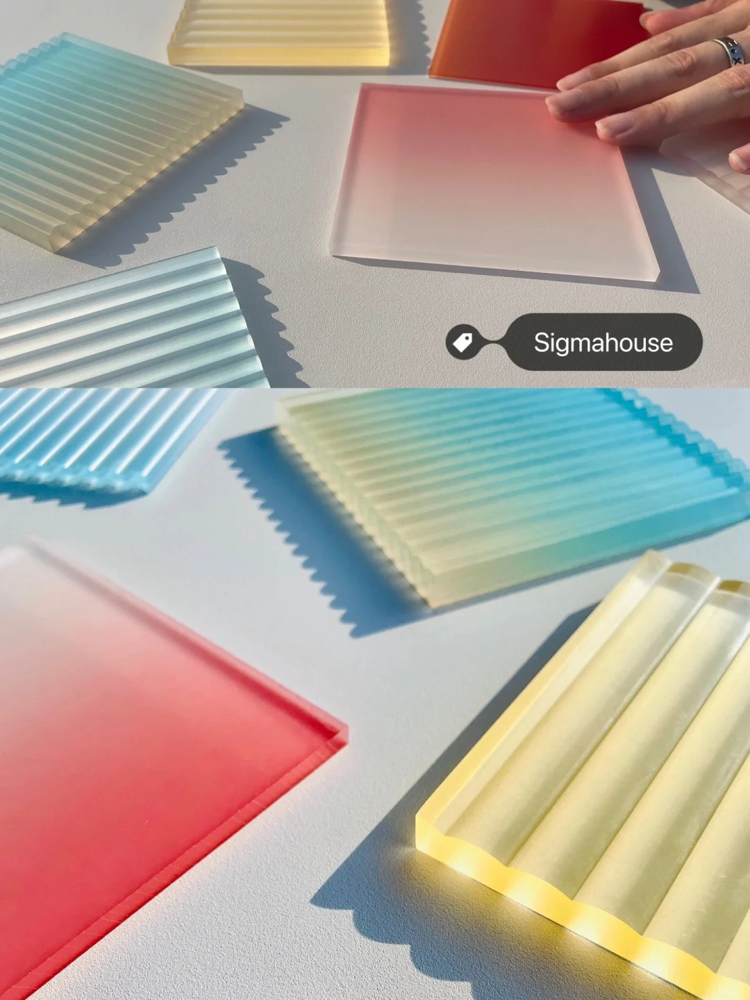 100个设计师99个都爱❕树脂玻璃真的好绝?|