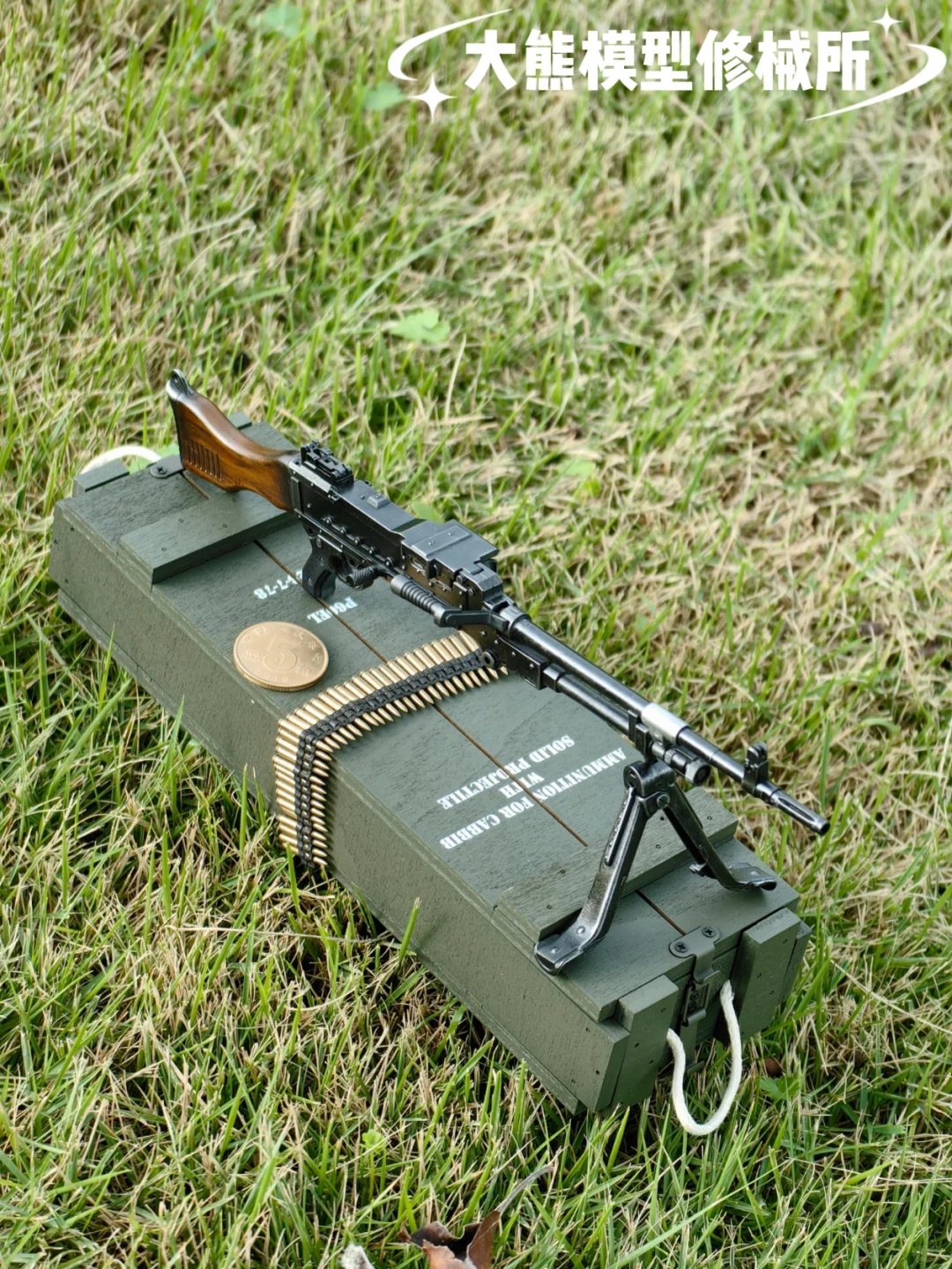 兵人武器模型-比利时FN MAG通用机枪