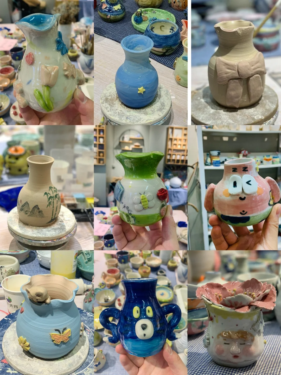 冬日里很温暖?的陶艺作品合集