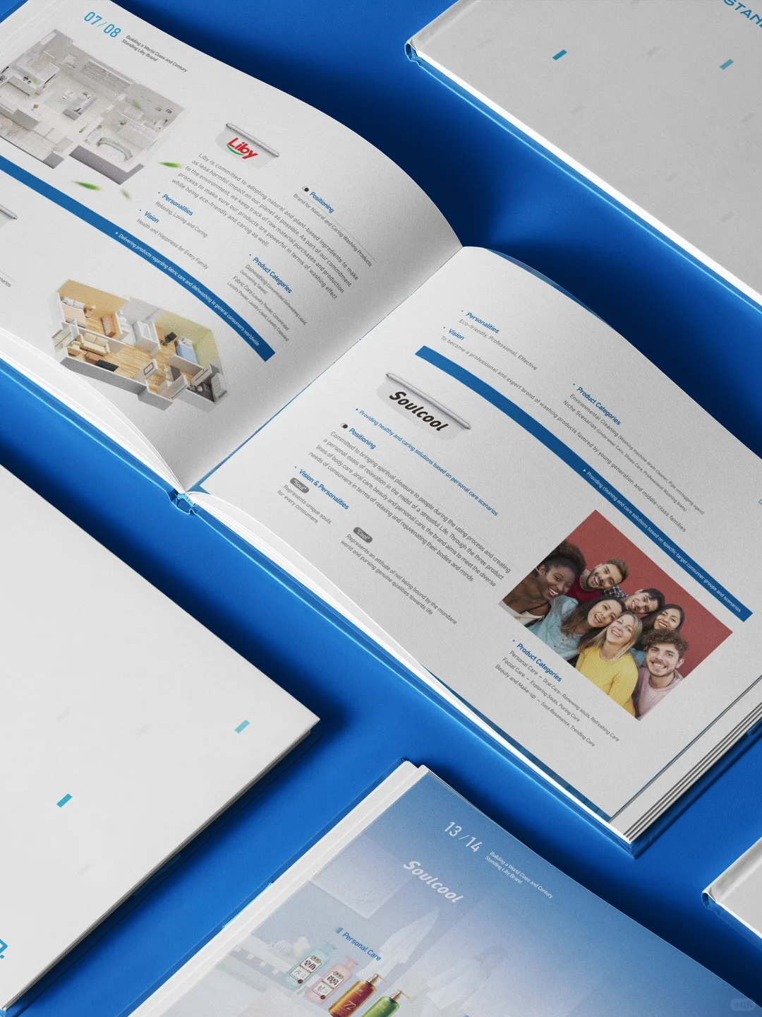 立白进军海外市场画册设计,设计与国际接轨