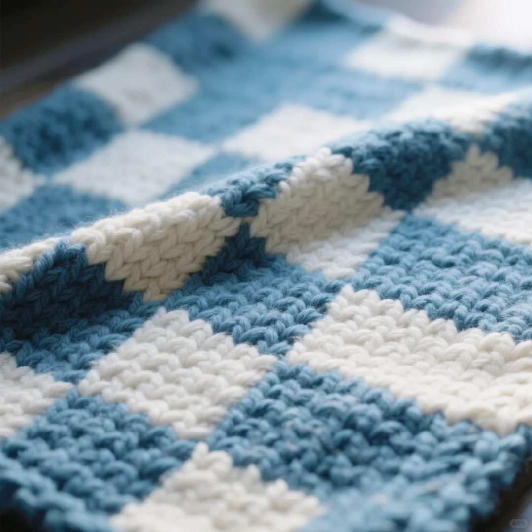 救命！粗羊毛线编织毛毯的快乐谁懂啊?