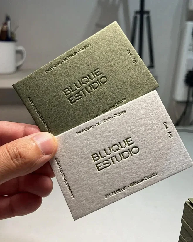 高级感名片设计、简约大气名片