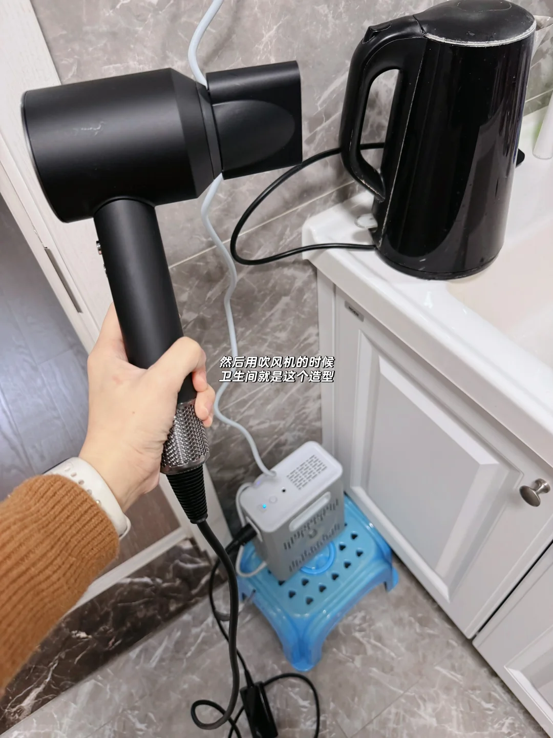 离了个大谱，为了用吹风机在家里装变压器～