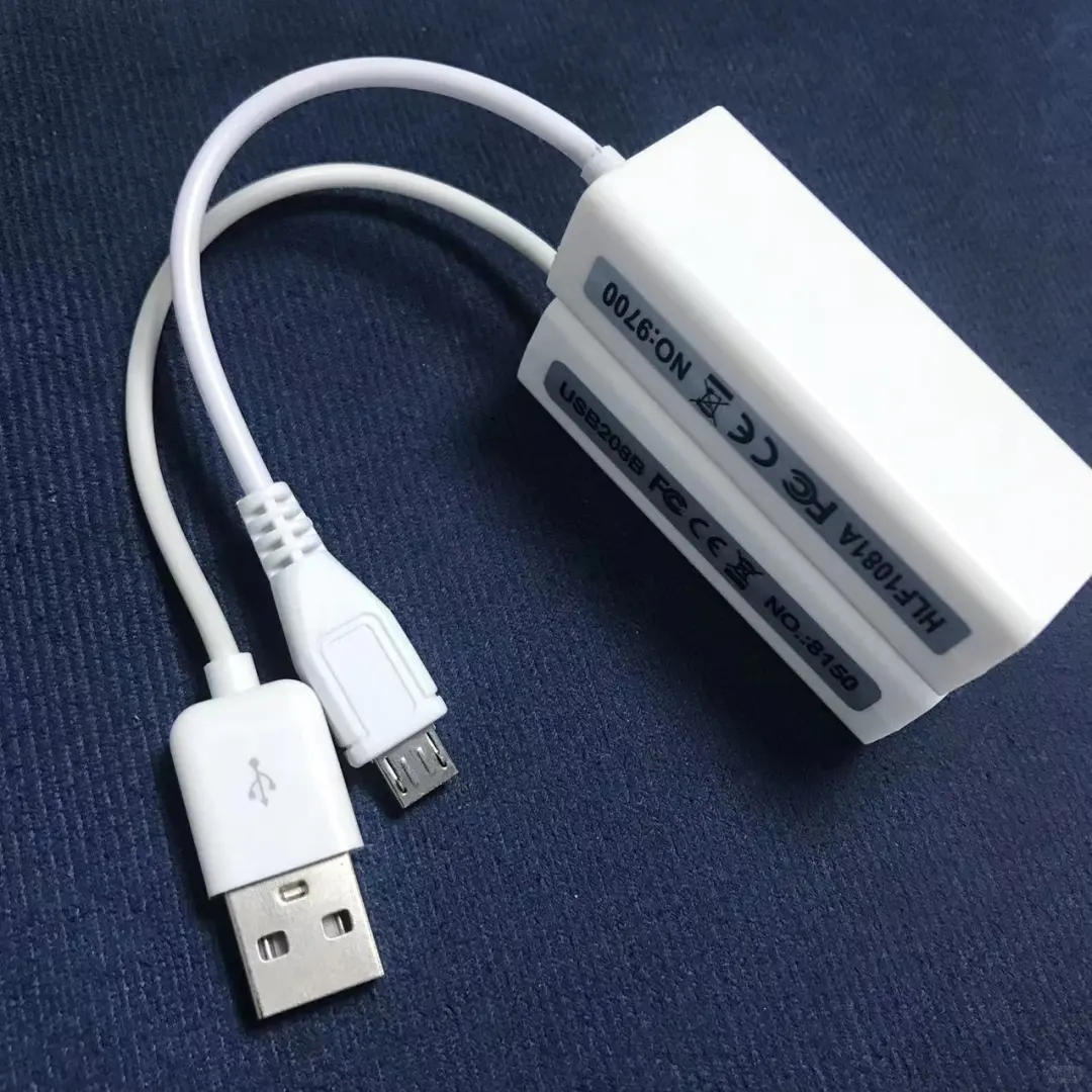 外观设计,方便日常携带,外置RJ45网卡