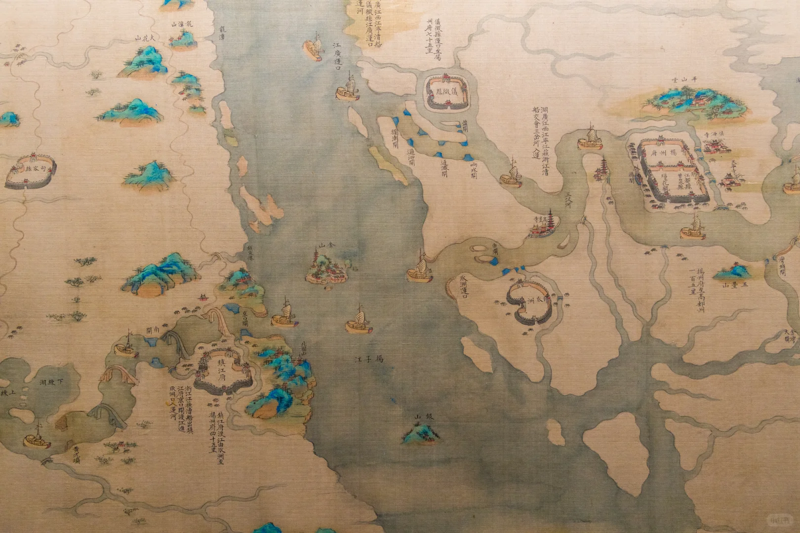 天津博物馆藏清乾隆漕运图卷