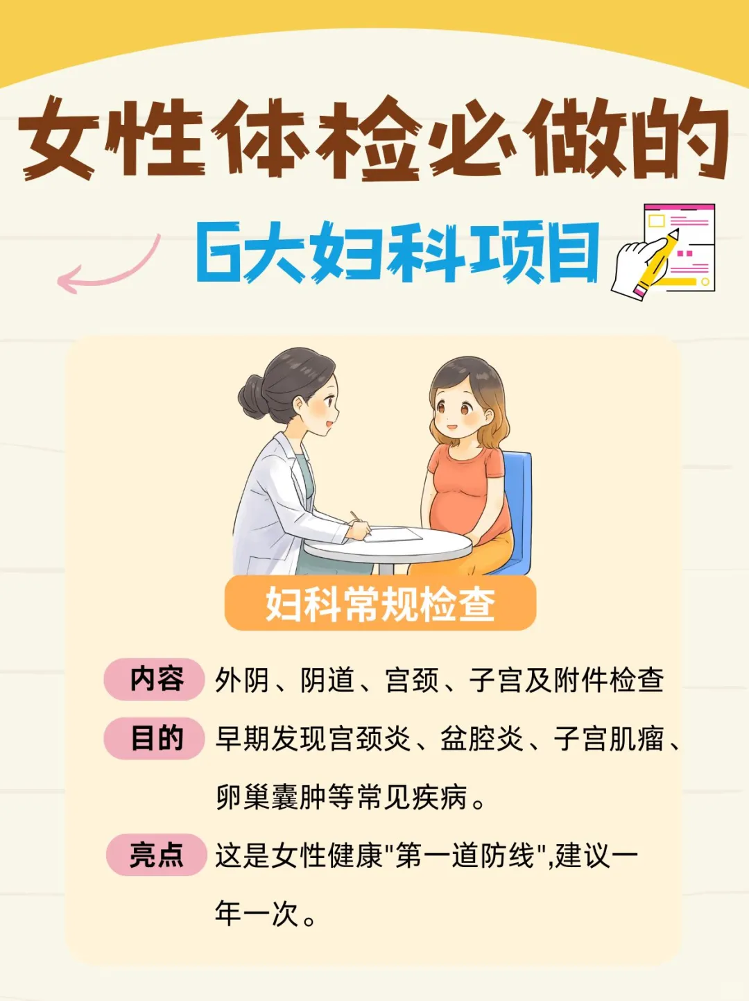 成都姐妹?这6项妇科体检必查!