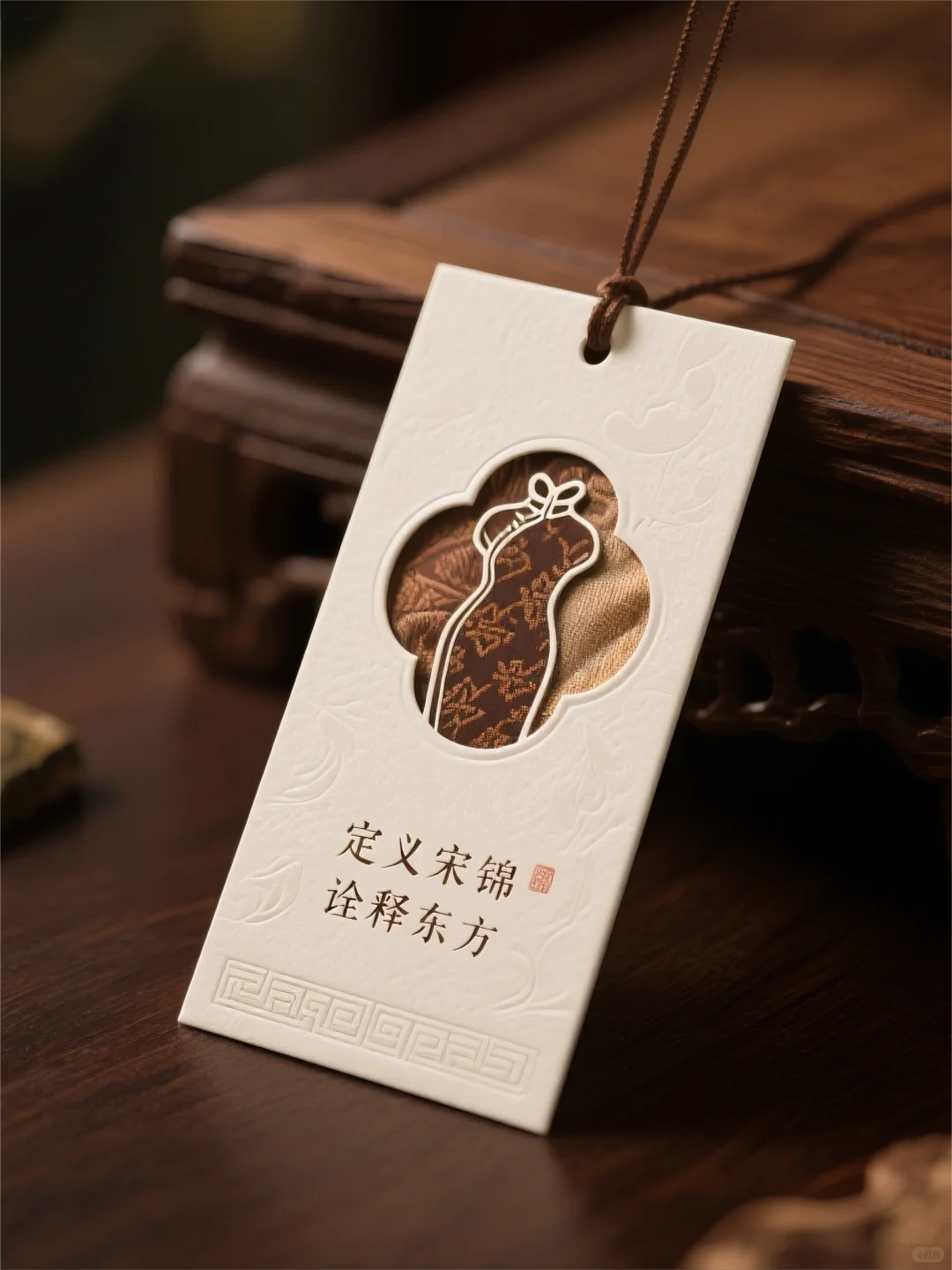 ?宋锦之美,吊牌上的东方韵味?
