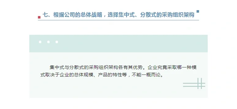 12条采购管理干货知识！！！