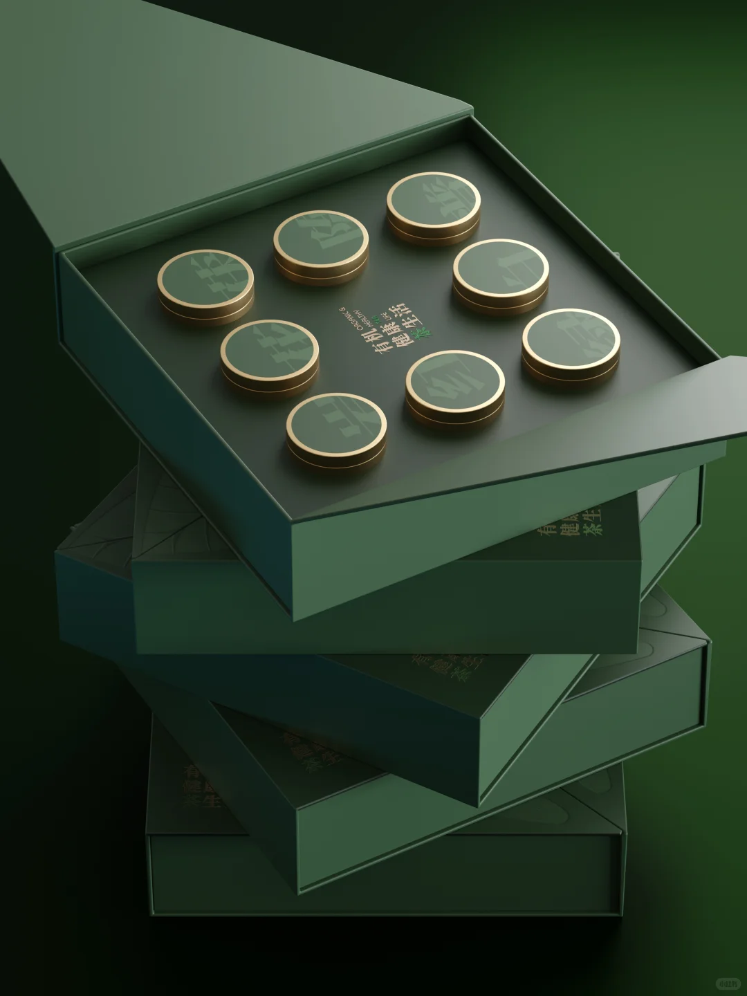 「茶叶美学」礼盒也能玩成 “极简科技风”