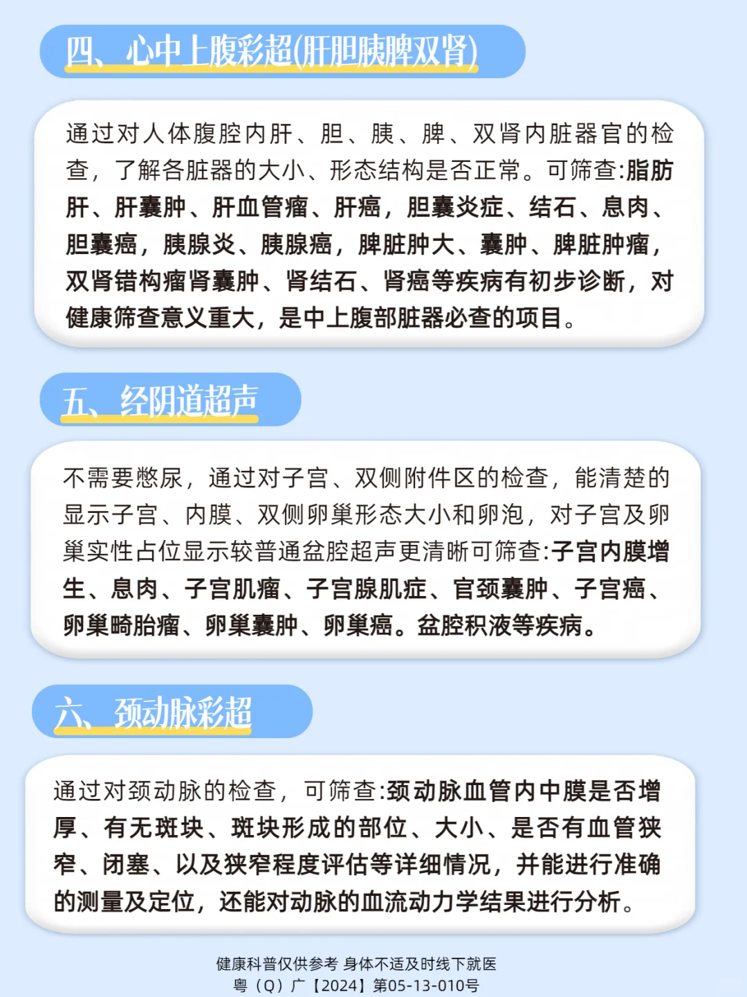 ?【不同部位彩超检查】超全攻略!