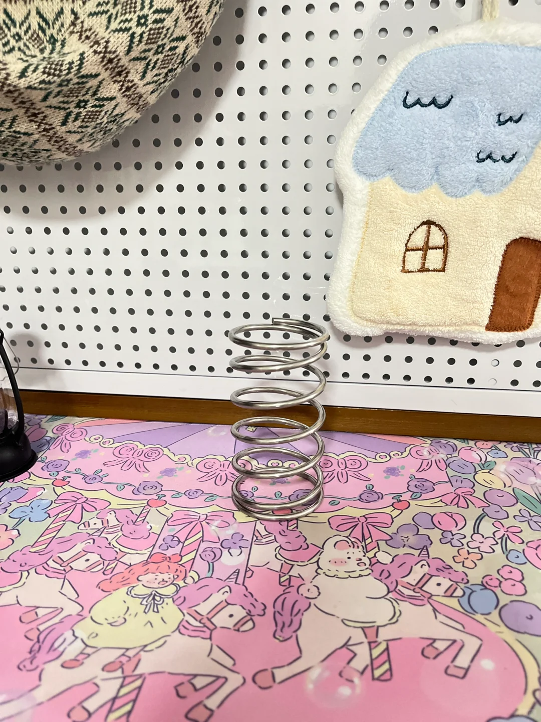 超好看的不锈钢弹簧架