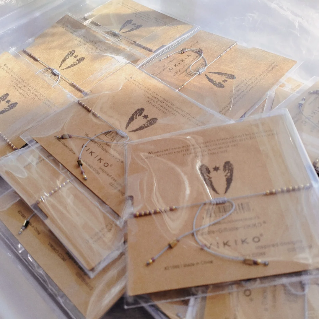 神秘浪漫紫色.编织绳紫水晶手链