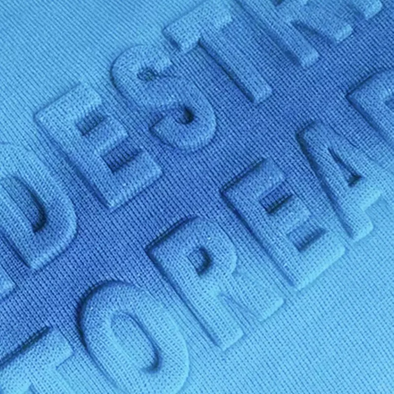 好工艺要一起分享｜服装辅料·3D凹凸压花