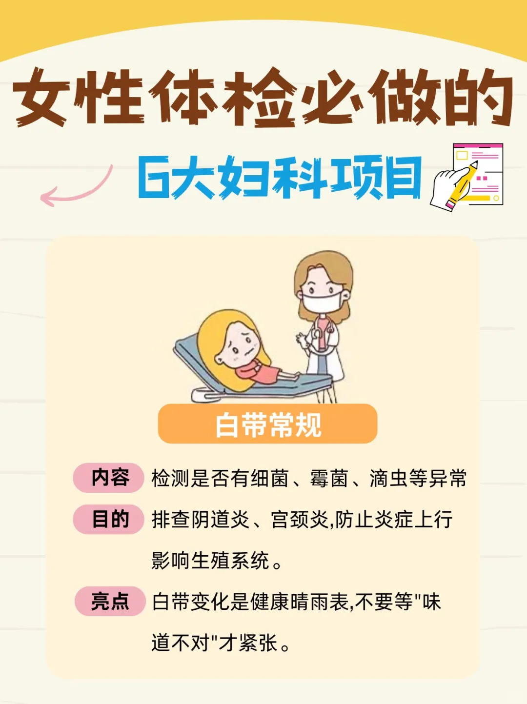 成都姐妹?这6项妇科体检必查!
