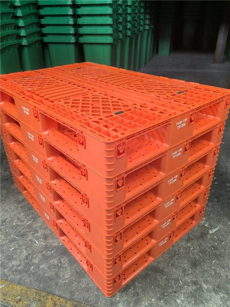 重庆网格川字塑料托盘叉车栈板防潮板