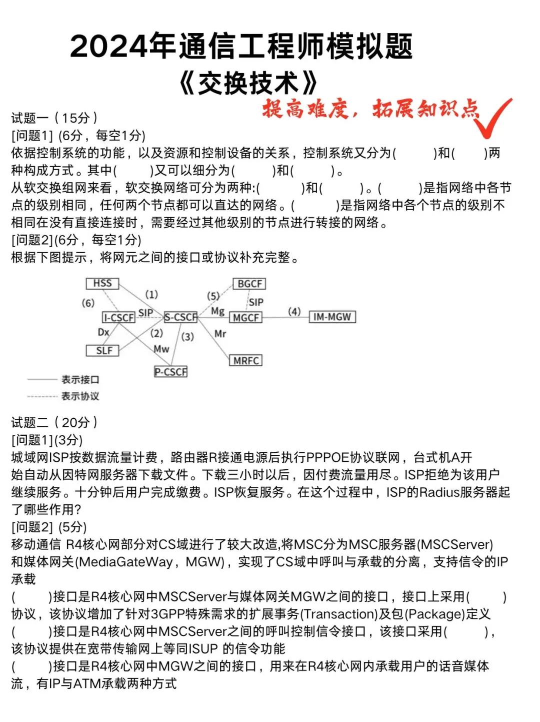当你学中级通信工程师学会了走野路子?