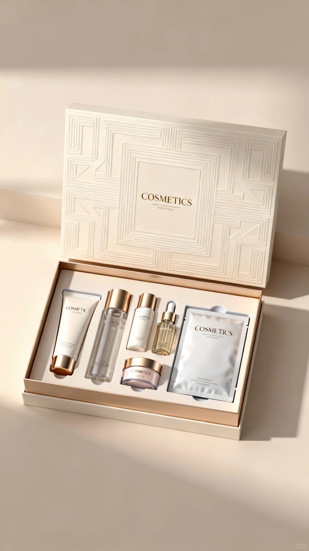 这款高端护肤品礼盒 太美了!