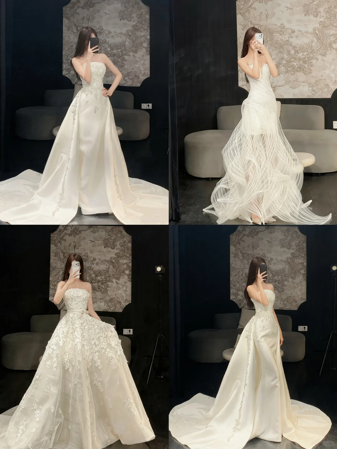 3️⃣套新款抹胸婚纱到店｜一棠婚纱