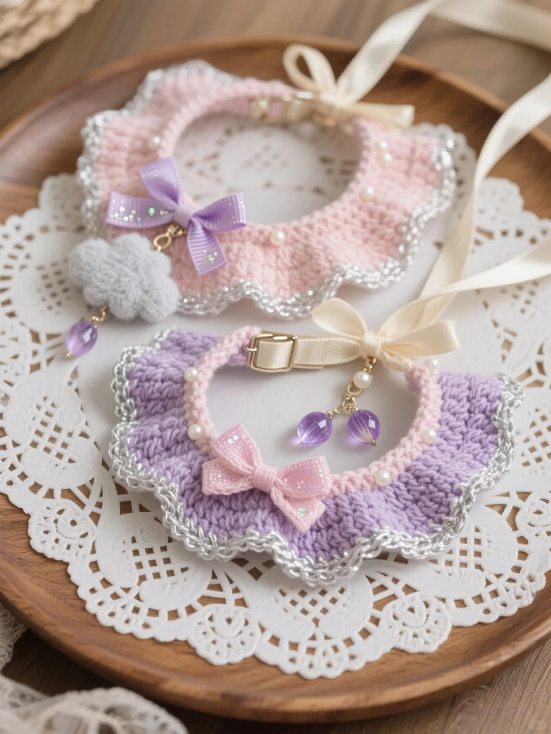 每天一个设计—宠物项圈钩织系列