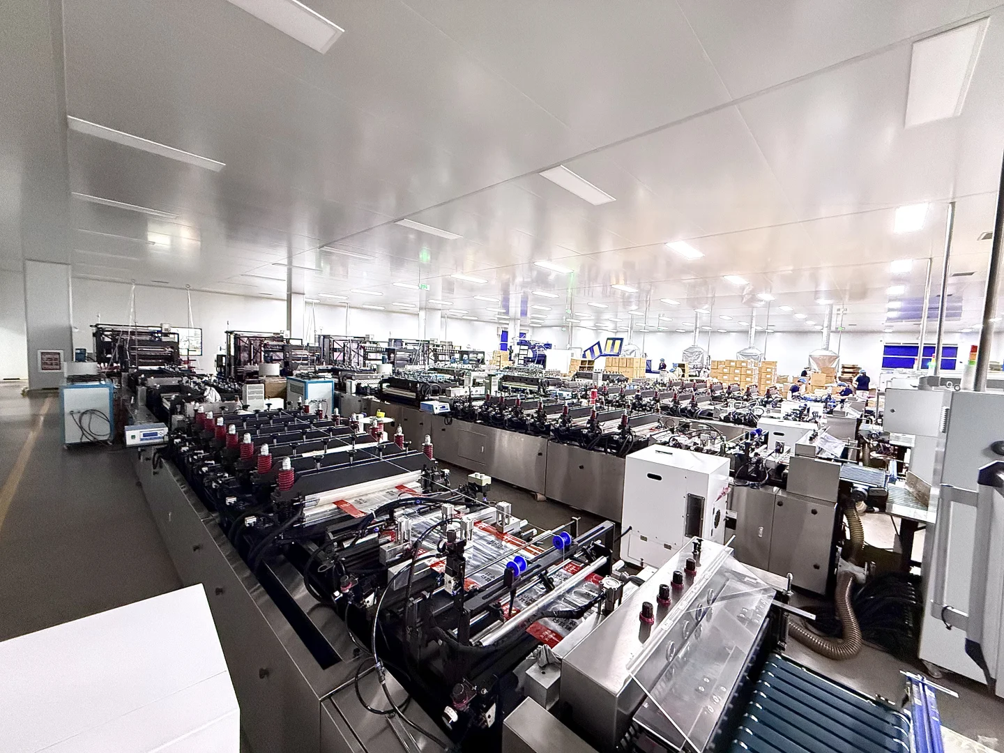 制袋车间生产ing