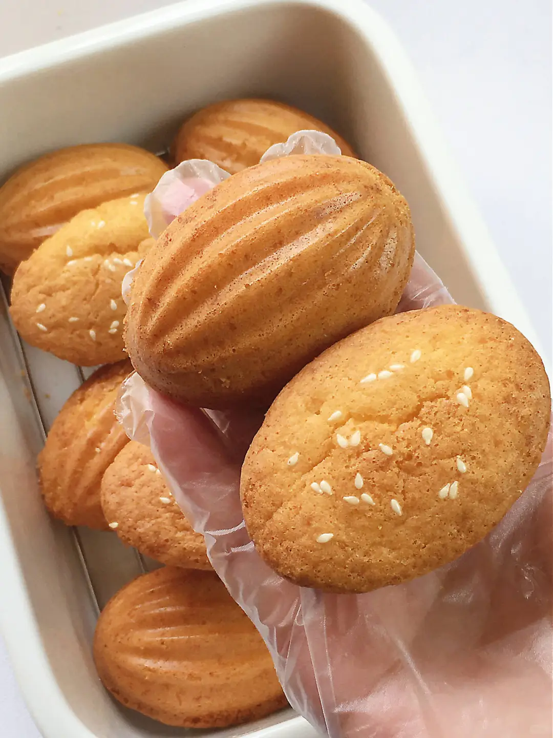 无糖巨成功‼️又香又软老式脆皮鸡蛋糕!