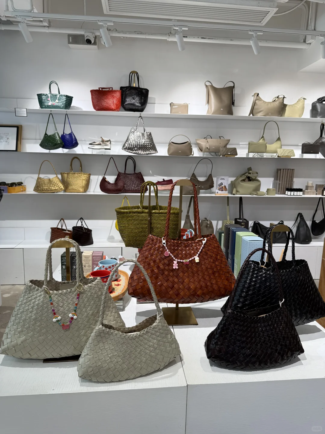 80后｜Dragon diffusion牛皮编织包