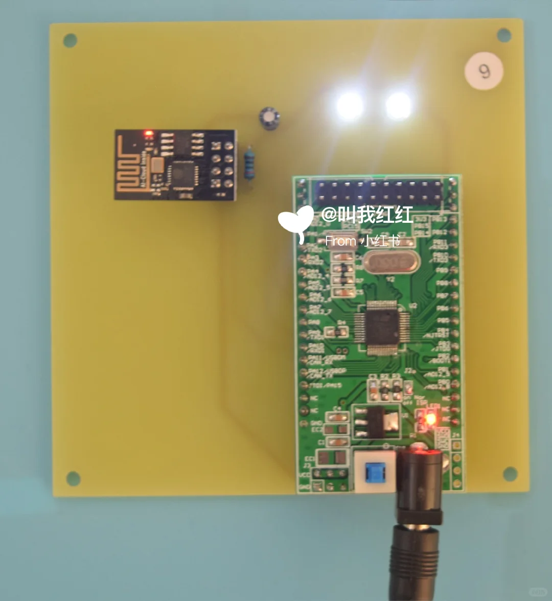 基于STM32单片机WIFI无线APP控灯亮度灭设计