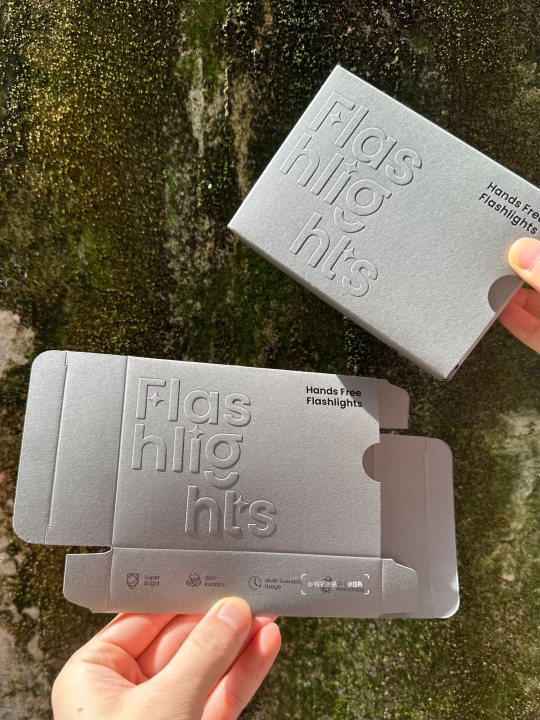 自然肌理与激凸的融合