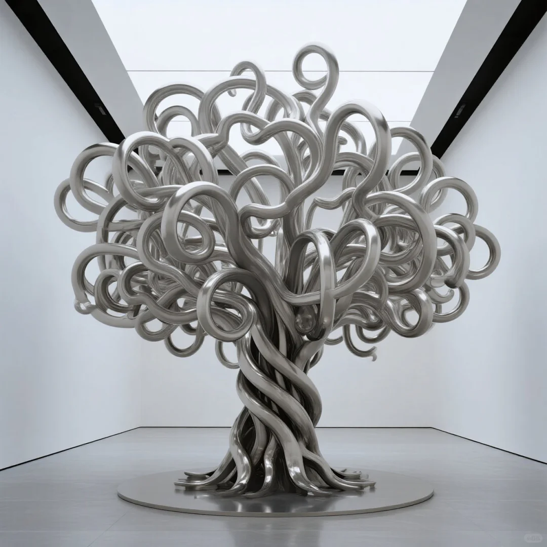 钢铁森林：工业材料的有机叙事