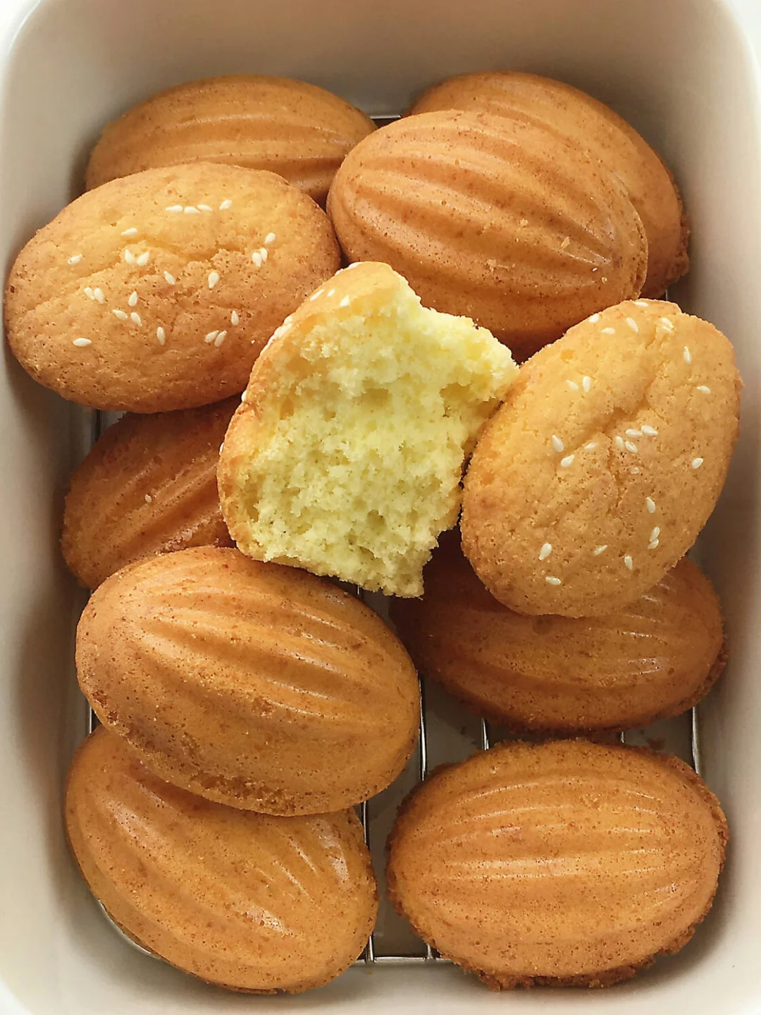 无糖巨成功‼️又香又软老式脆皮鸡蛋糕!