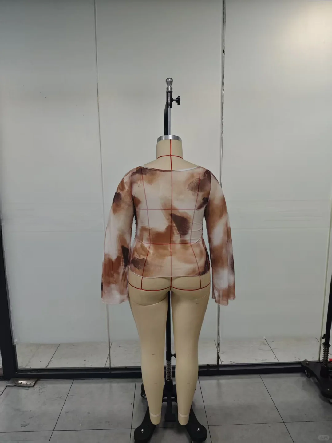 万物皆可打版——大码修身褶位上衣