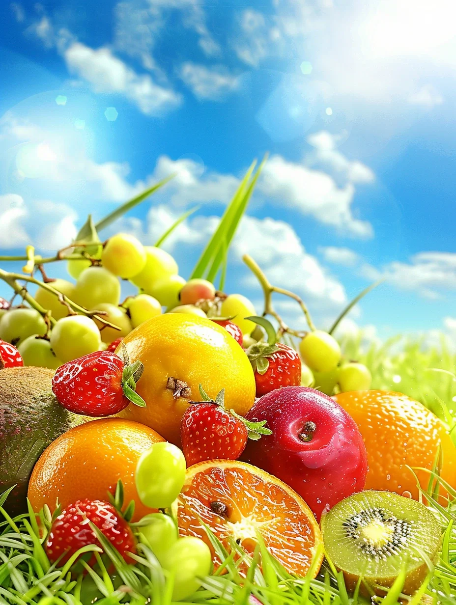 水果季宣传插画